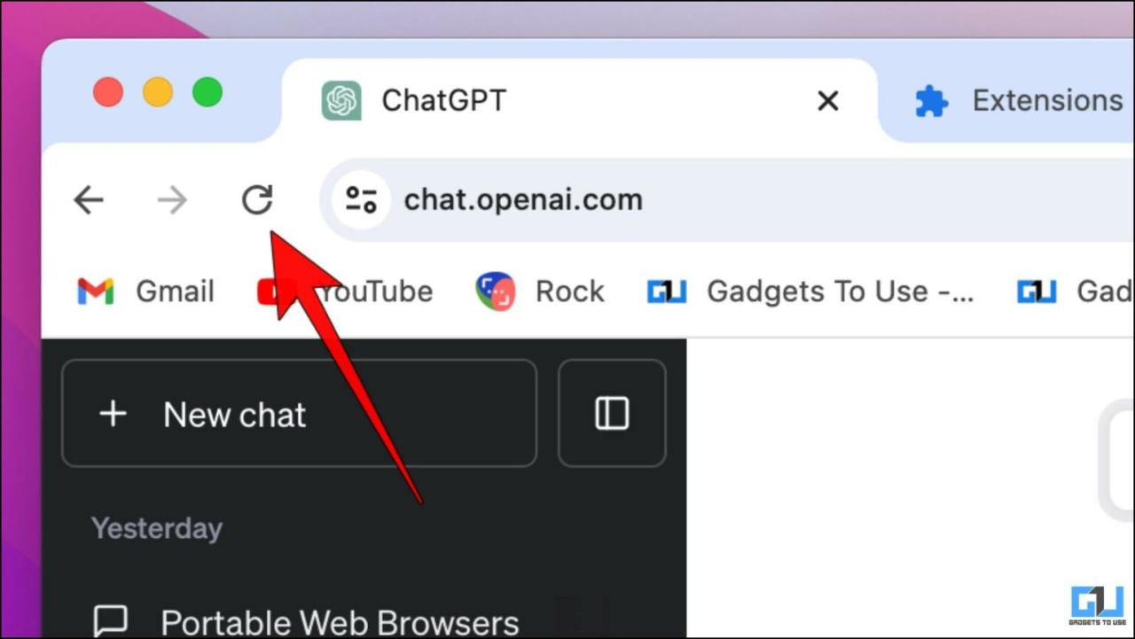 Chatgpt not working